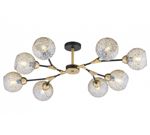 40253MD/8 MBK+AB (1) Люстра (NW)