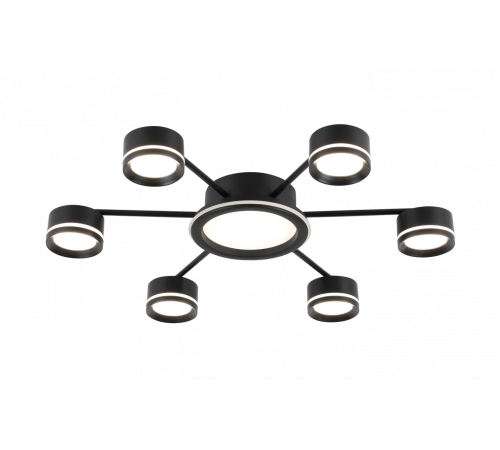9502/6+1 BLACK (1) Люстра (RL)