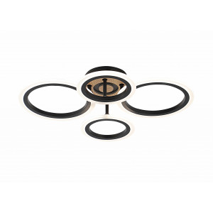 3308/2+2 BLACK+WOOD (1) Люстра RL