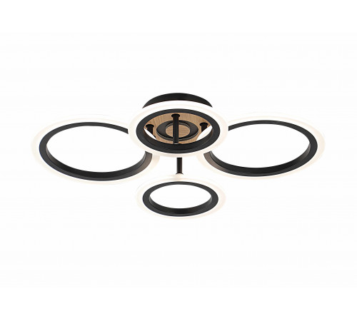 3308/2+2 BLACK+WOOD (1) Люстра RL