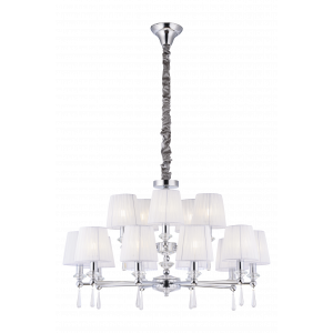 8902/10+5CR CHROME (1) Люстра (NW)