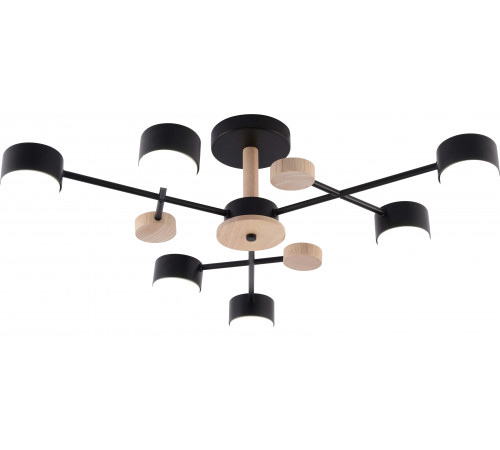 GX3753-6 BK+WOOD (1) Люстра RL