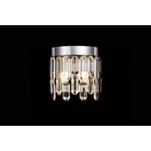 F6-ф220*H220 CHROME (1) Настенный светильник (NW) #
