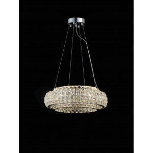 E70-ф500*H160 CHROME (1) Люстра NW