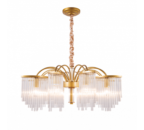 5597A/8 SP BRS+CL (1) Люстра NW