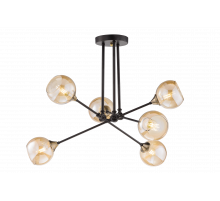 4797/6 BK+AB (1) Люстра (RL)