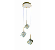 6009E/3A GOLD+CLEAR (1) Люстра NW