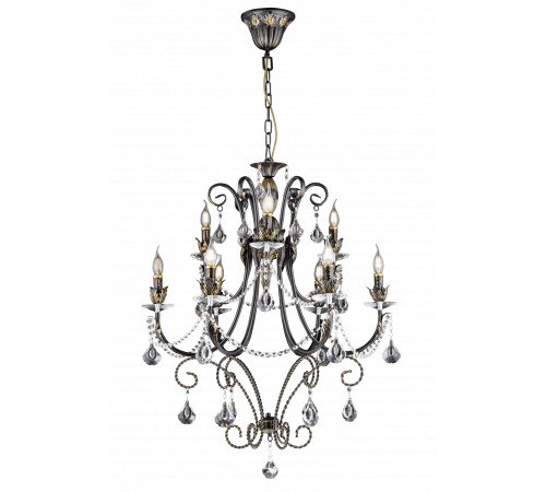 47371/3+6P BK (1) Люстра