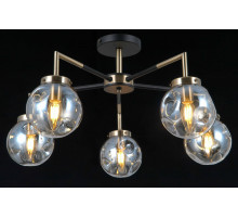 40383MD/5 MBK+AB (1) Люстра NW #