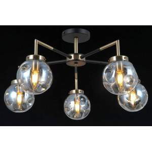 40383MD/5 MBK+AB (1) Люстра NW #