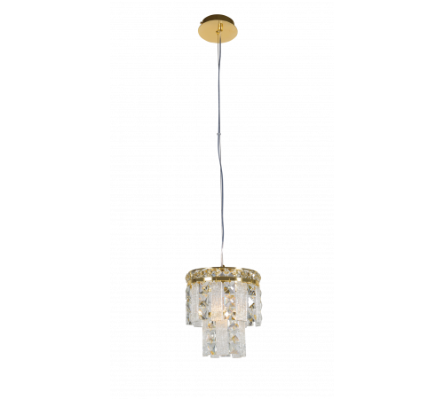 2894E/1 GOLD+CLEAR (1/10) Люстра NW #