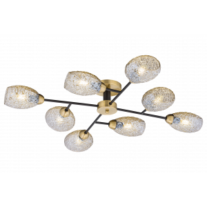 40285MDP/8 MBK+AB (1) Люстра (NW) #