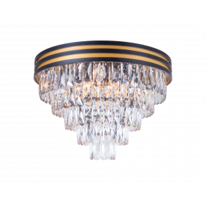 2417J/12A MBK+GD+CL (1) Люстра NW #