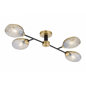 40285MDP/4 MBK+AB (1) Люстра (NW)