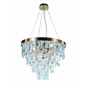 5729P/8A PLATING BRASS+CLEAR (1) Люстра NW