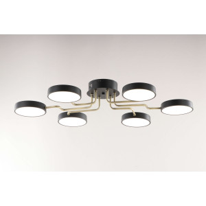 18055STD/6 AB+BK (1) Люстра NW #