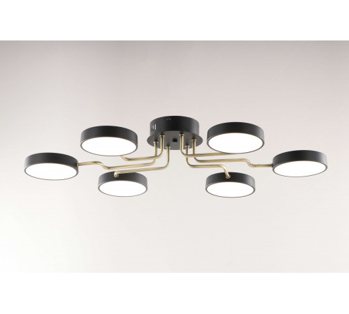 18055STD/6 AB+BK (1) Люстра NW #