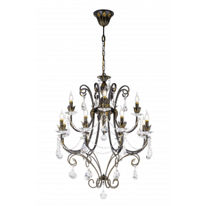 47371/4+8P BK (1) Люстра