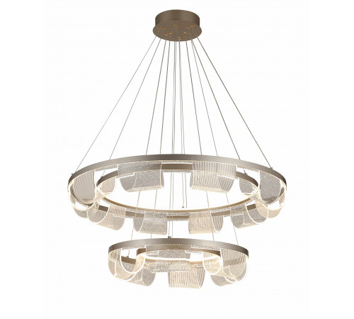 3330/800+500 BRUSHED GREY GOLD (1) Люстра RL