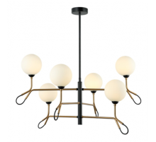 4929MDM/6 BK+BRO (1) Люстра NW