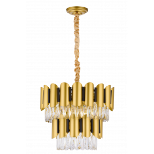 9158A/6A SP BRS+MBK (1) Люстра NW #