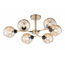 74361/6 BRONZE+BLACK (1) Люстра (RL)