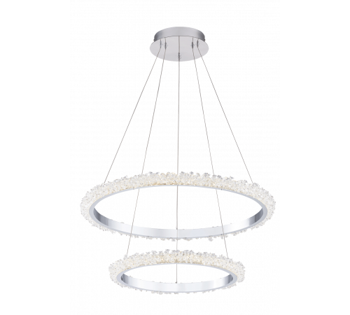 7299-2C65 CHROME+FINISH+CLEAR CRISTALL (1) Люстра NW