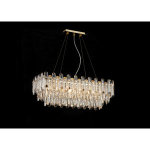 NW076-L800*W300*H290 RECTANGLE H GOLD (1) Люстра NW #