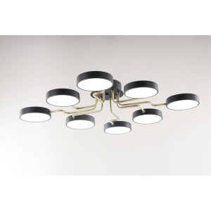 18055STD/8 AB+BK (1) Люстра NW