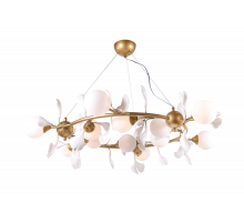 2661A/12 SPRAY PAINT BRASS+WHITE (1) Люстра NW