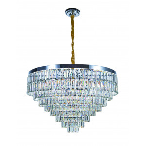 2752R/18A CHROME+CLEAR (1) Люстра (в 2-х коробках) NW #