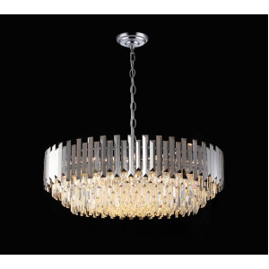 DM50-ф1000*H330(785)SM CHROME (1) Люстра (NW) (В 2-х коробках)