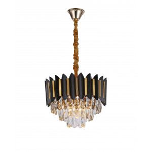 26022/5+2 BLACK+GOLD (1) Люстра (RL)