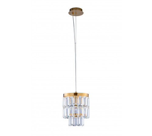 2752P/1A PLATING BRASS+CLEAR (1/6) Люстра NW #