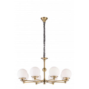 8692/8BR BRONZE (1) Люстра NW