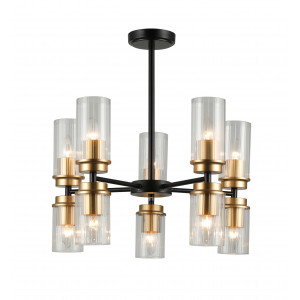 74671/5+5 GOLD+BLACK (1) Люстра (RL) #