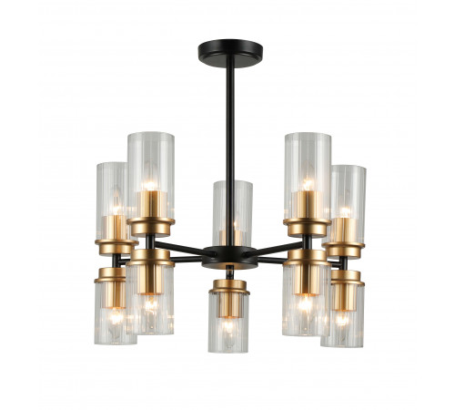 74671/5+5 GOLD+BLACK (1) Люстра (RL) #