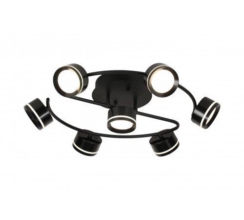 9493/6+1 BLACK (1) Люстра (RL)