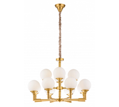 8683/8+4LT BRASS (1) Люстра NW