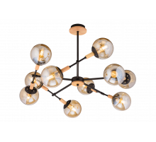 4900/10 BK+WOOD (1) Люстра (RL) #