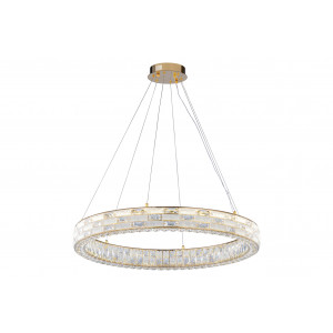 6014E/80W GOLD+CLEAR (1) Люстра NW