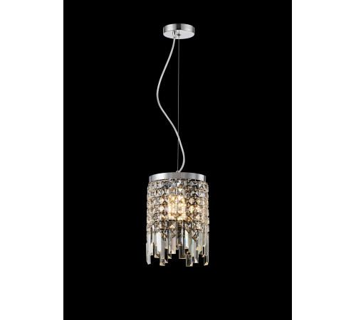 F7-ф200*H320 CHROME (1) Подвесной светильник (NW) #