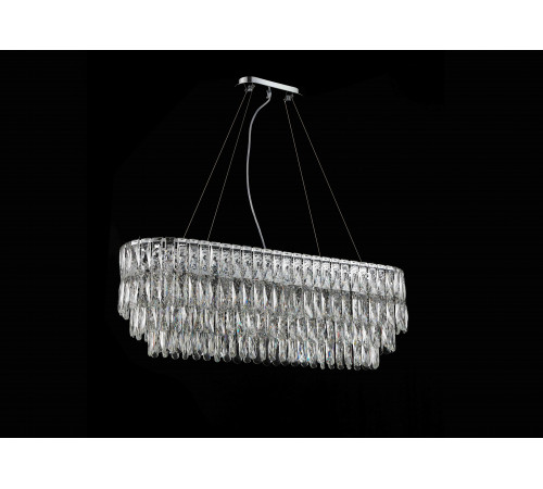 NW075-L1200*W300*H340 CHROME OVAL (1) Люстра (в 2-х коробках) NW #