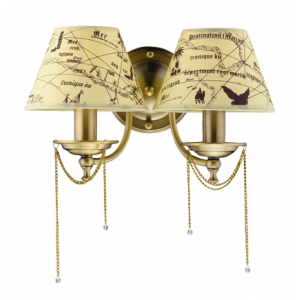 B1053/2B AB (1/10) Бра NW