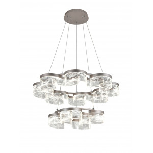 3450/8+4 BRUSHED GREY (1) Люстра (RL)