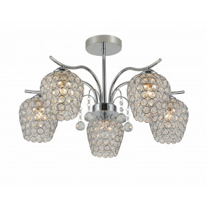 25-07645/5 CHROME (1) Люстра (RL)