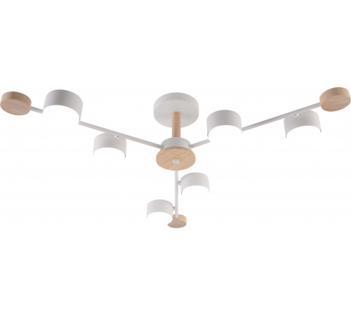 GX3751-6 WT+WOOD (1) Люстра RL