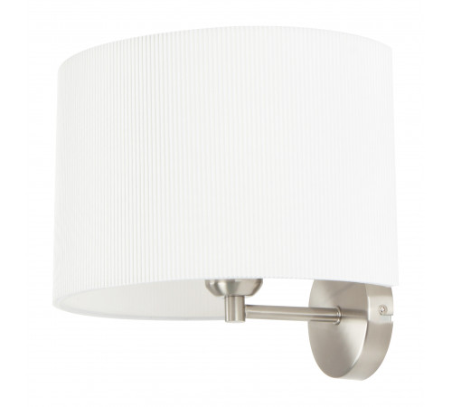 6049AWL SATIN NICKEL+WHITE (1/12) Настенный светильник NW