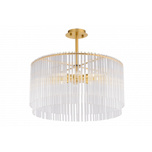 2130P/8 PT BRS (1) Люстра NW